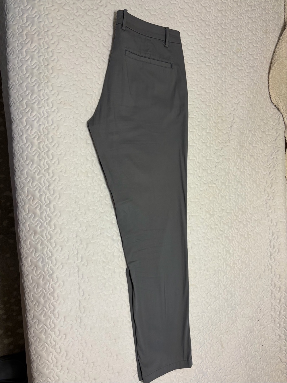 Men’s Birddogs Dark Grey Slim Fit Stretch Chinos 34x30